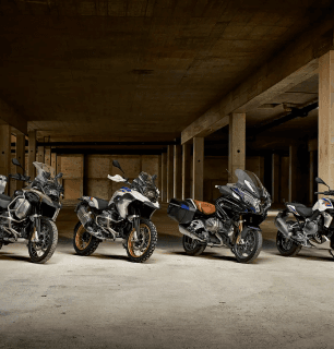 People with motorcycles